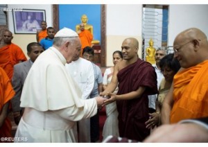 papa e budistas
